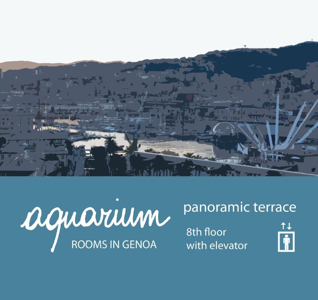 Aquarium Rooms Genova Kültér fotó